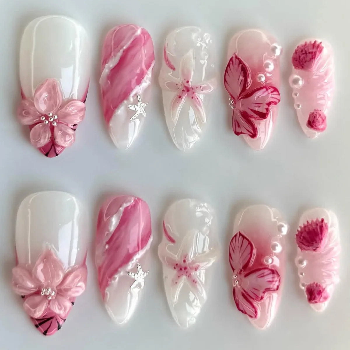 Glamorous Gilded Nail Set