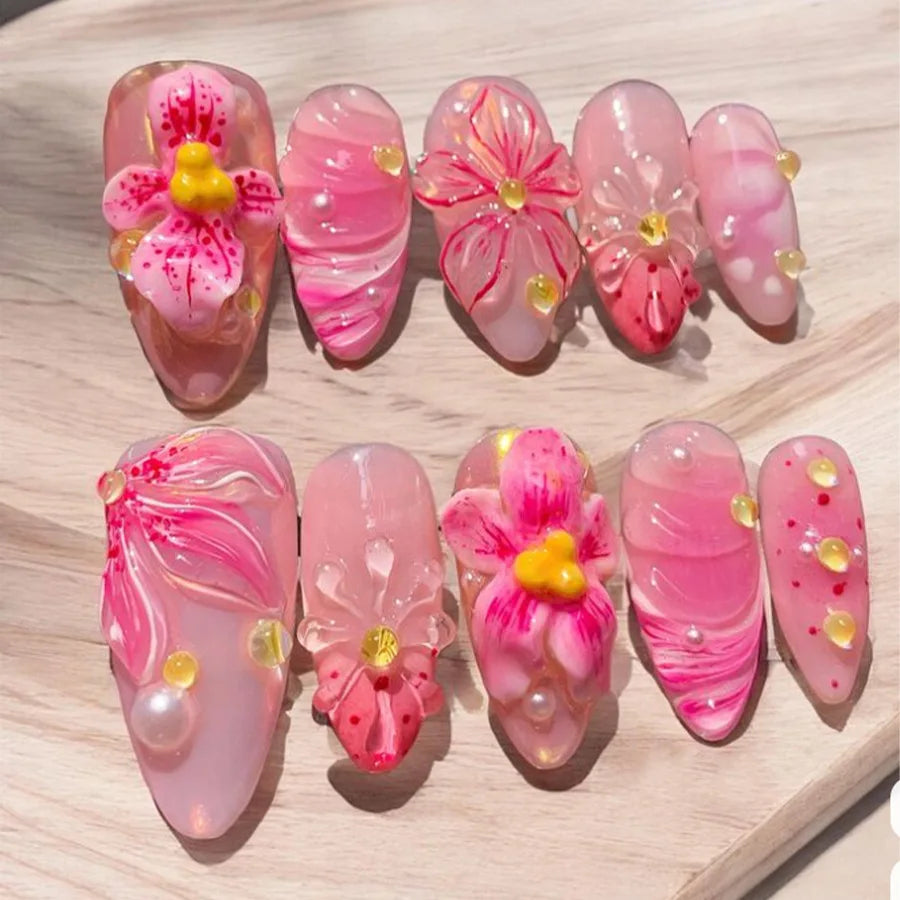 Glamorous Gilded Nail Set