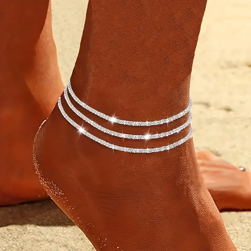 Boho Charm Anklet Set