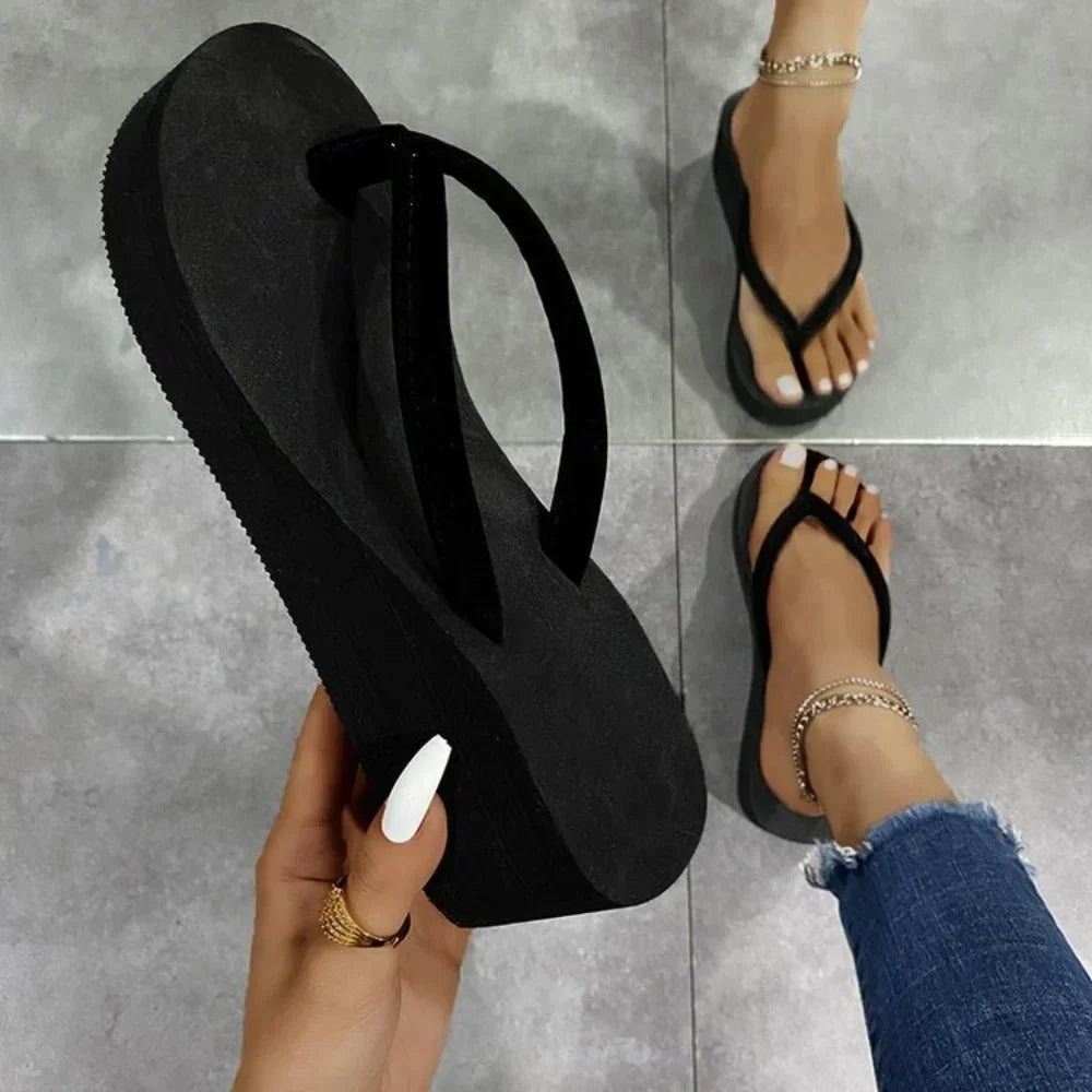 Comfort Wedge Beach Slippers