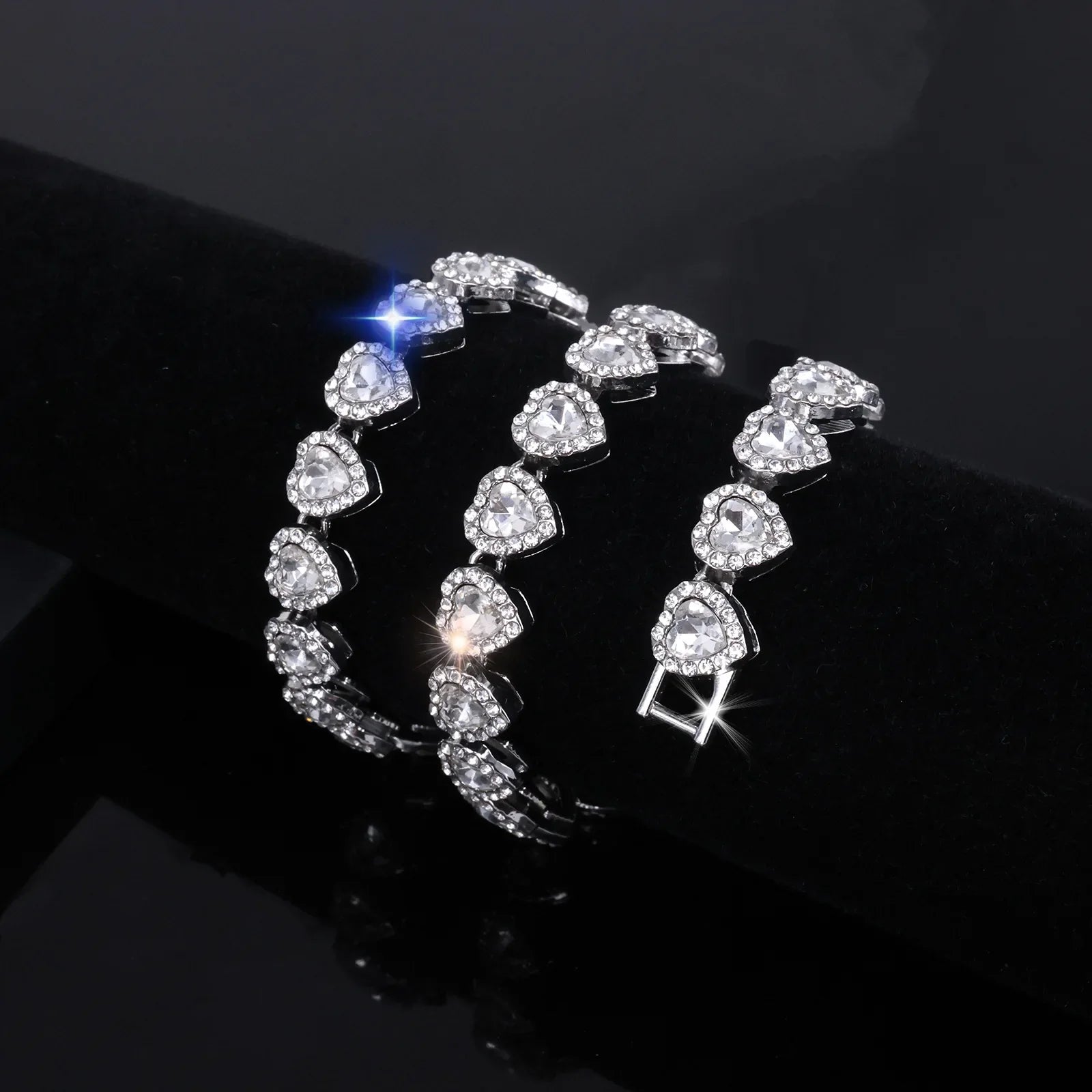 Gleaming Heart Jewelry Set
