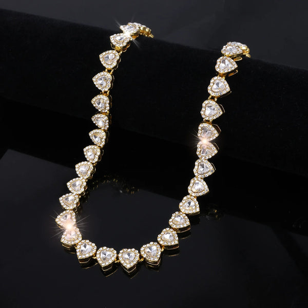 Gleaming Heart Jewelry Set