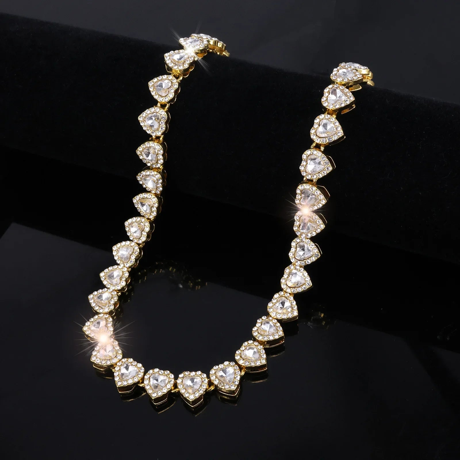 Gleaming Heart Jewelry Set