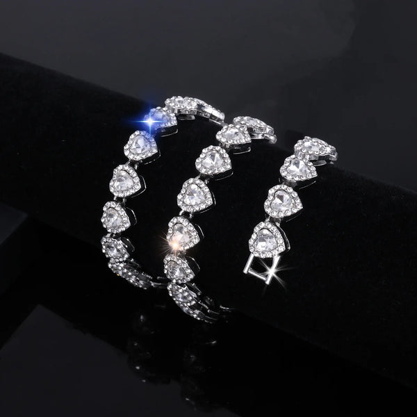 Gleaming Heart Jewelry Set